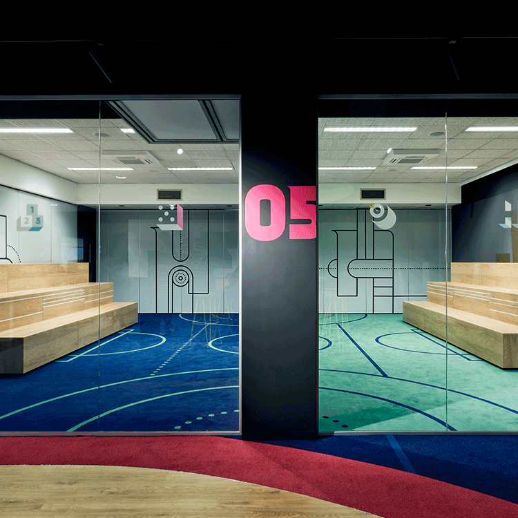 Verschillende tribuneopstellingen bij HUP Meet